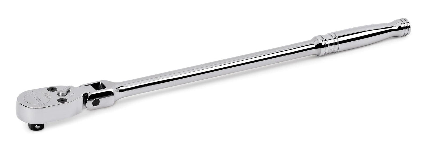 Clé à cliquet à tête flexible avec poignée standard et technologie Dual 80® à entraînement 1/2"