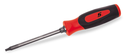 T10 Torx Mini-Tip Soft Grip Screwdriver (Red)
