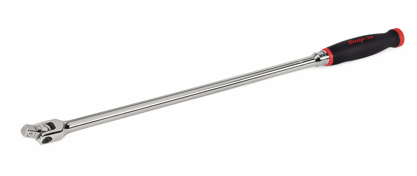 1/2" Drive 24" Soft Grip Handle Breaker Bar (Red)