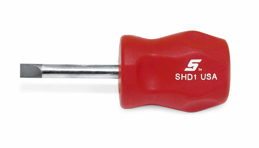 Tournevis standard à pointe plate Instinct® Hard Grip (rouge)
