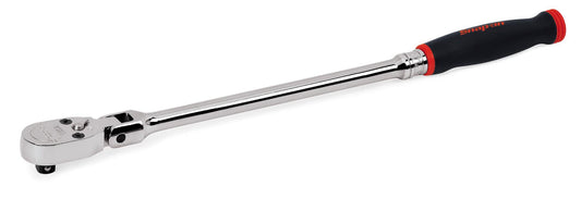 1/2" Drive Dual 80® Technology Soft Grip Handle Flex-Head Ratchet (Red)