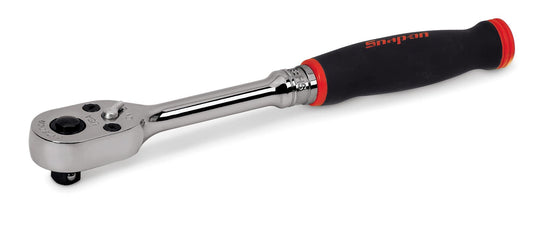 1/2" Drive Dual 80® Technology Soft Grip Handle Quick-Release Ratchet (Red)