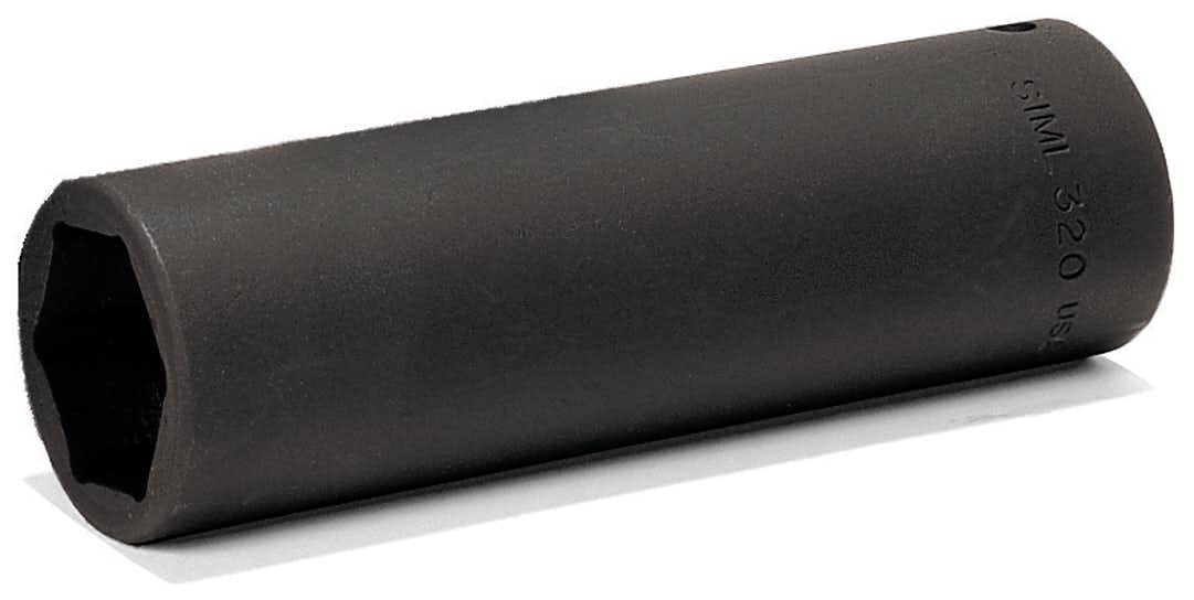 Impact Socket 3/4 Inch, 6 Points, 1/2 Drive