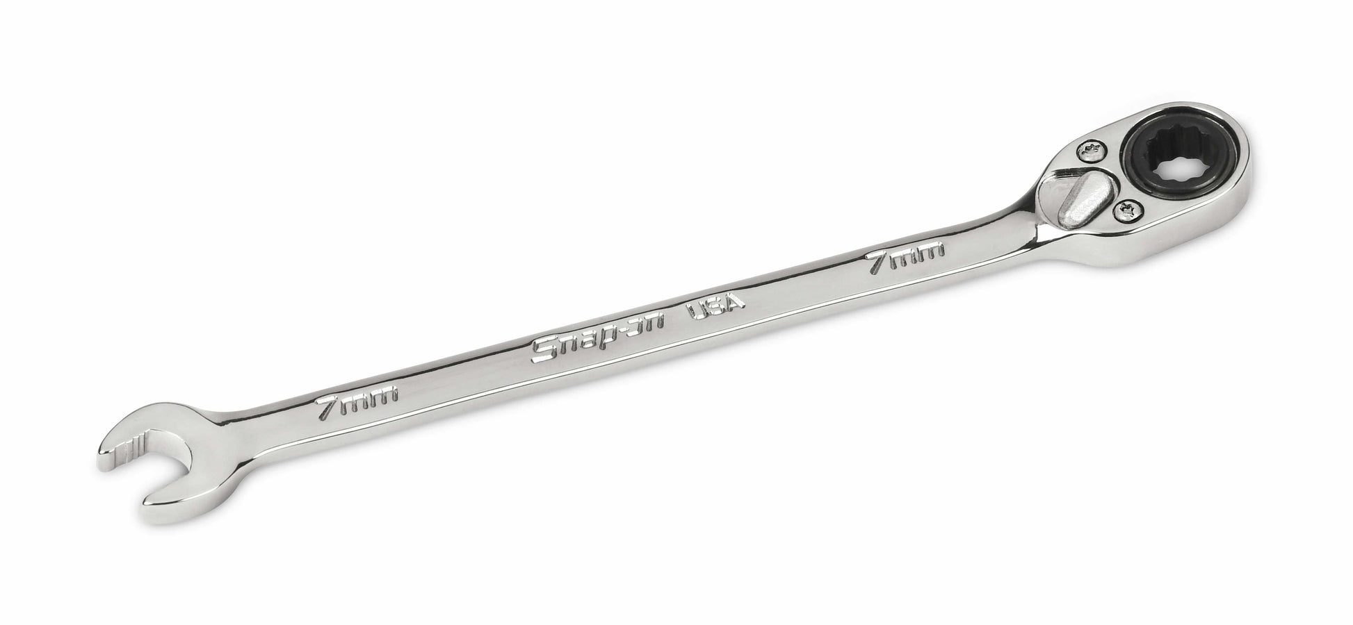7 mm 12-Point Flank Drive® Plus Reversible Ratcheting Combination Wrench