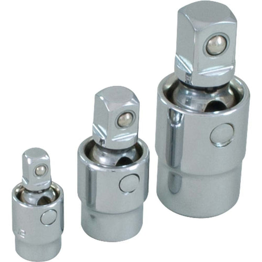 U-Joint Swivel 3-Piece Set (1/2", 3/8")
