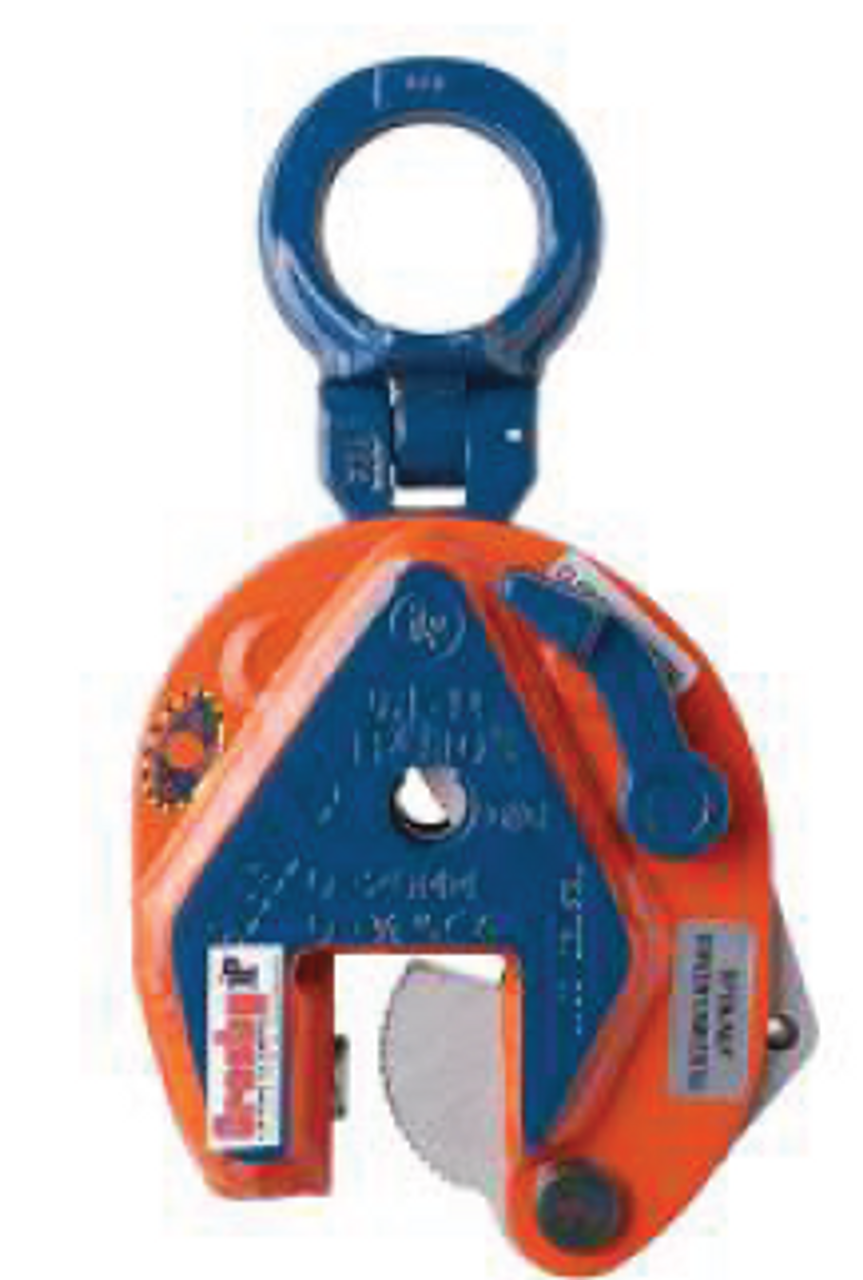 Crosby® IPU10H Vertical Lifting Clamp, 1T,  0" - 1.38"