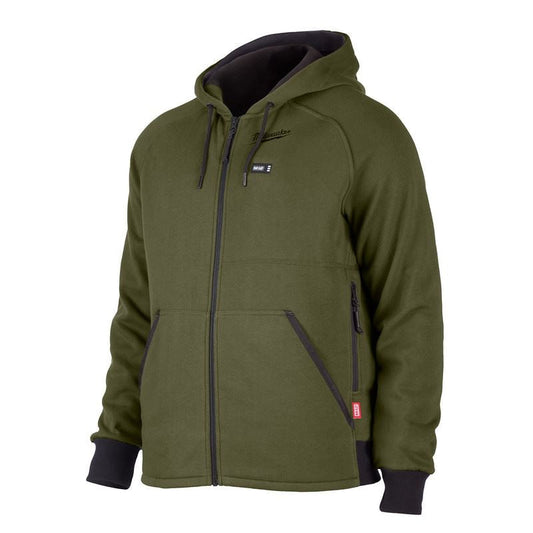 Green Heated Hoodie S M12 12V Li-Ion Cordless 3.0Ah Battery pack