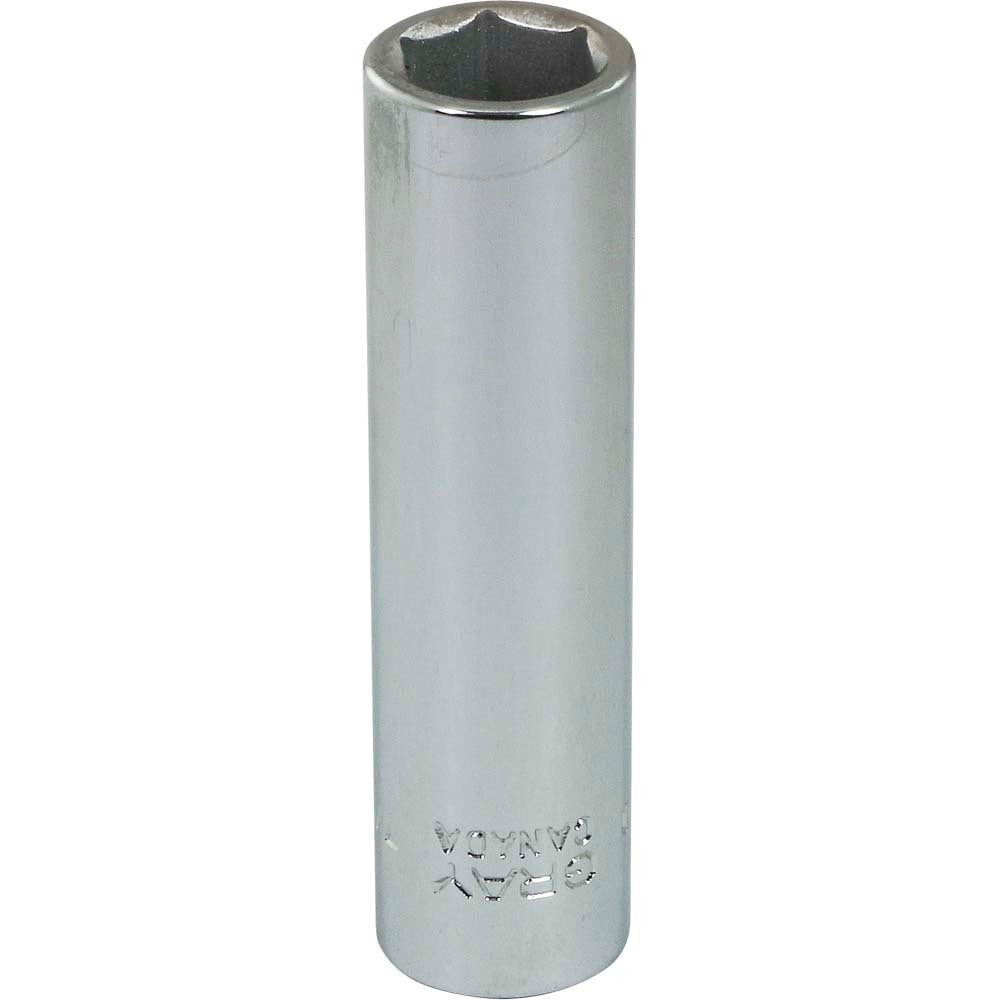 Socket - Deep, 3/8" Drive, 7/16" Hex, 6-Point