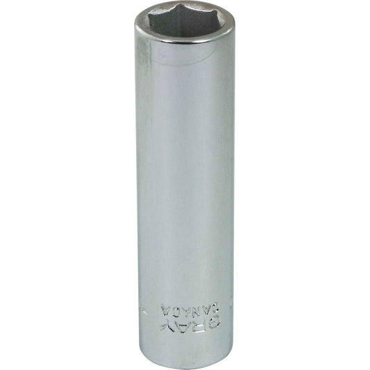 Socket - Deep, 3/8" Drive, 7/16" Hex, 6-Point