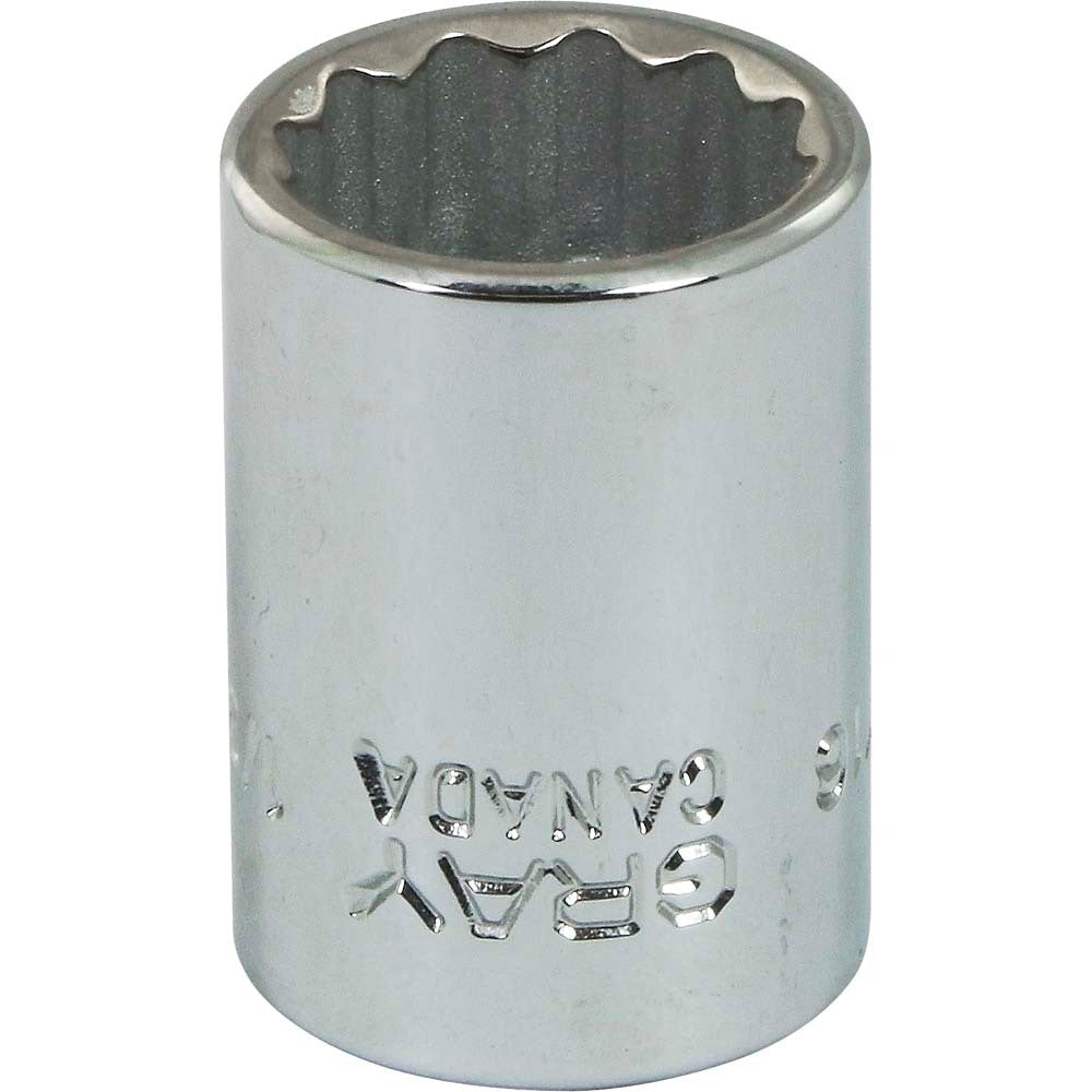 Socket - 3/8" Drive, 1/2" Hex, 12-Point