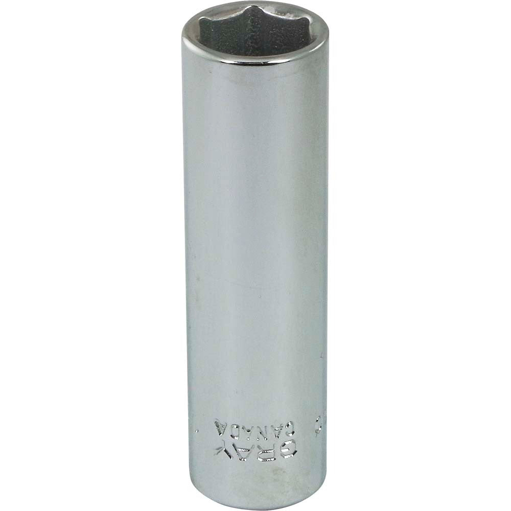 Socket - Deep, 3/8" Drive, 1/2" Hex, 6-Point