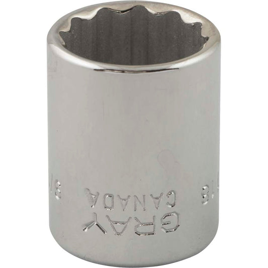 Socket - 3/8" Drive, 9/16" Hex, 12-Point