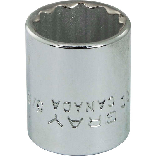 Socket - 3/8" Drive, 5/8" Hex, 12-Point
