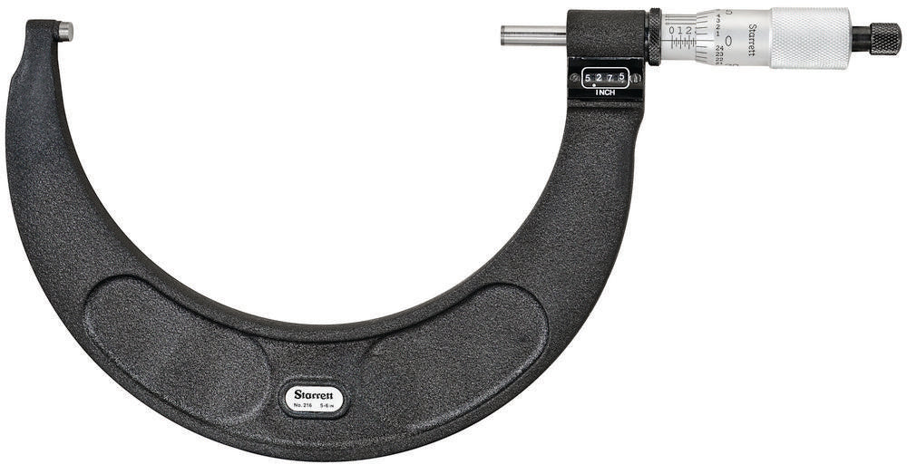 Mechanical Counter Outside Micrometer 5-6" Range .0001"
