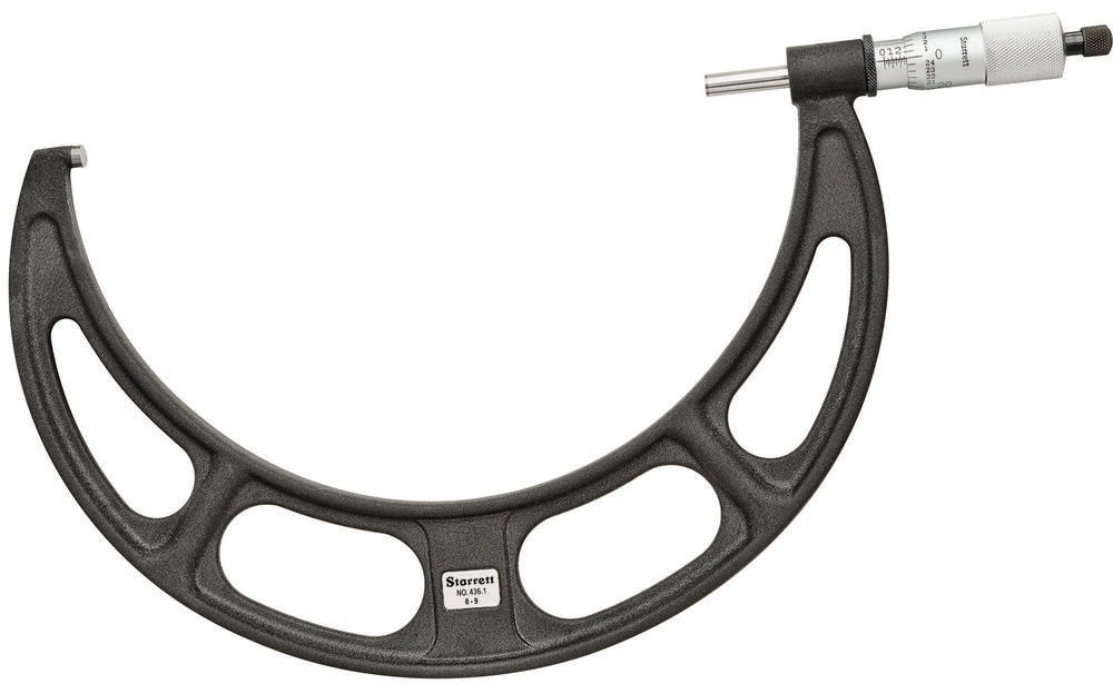 Outside Micrometer, 8-9", .0001" Graduations