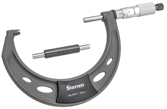 Outside Micrometer, 3-4", .0001" Graduations