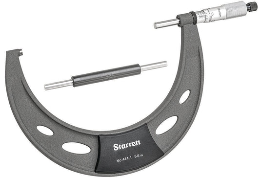 Outside Micrometer, 5-6", .0001" Graduations T444.1XRL-6