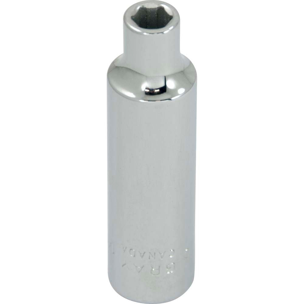 Socket - Deep, 3/8" Drive, 1/4" Hex, 6-Point