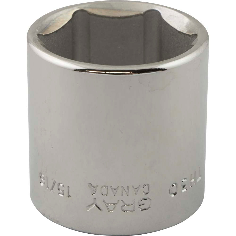 Socket - 3/8" Drive, 15/16" Hex, 6-Point