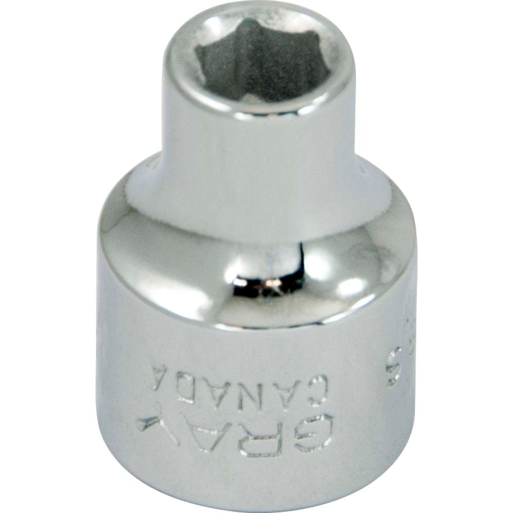 Socket - 3/8" Drive, 1/4" Hex, 6-Point