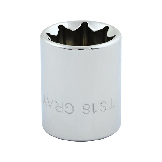 Socket - 9/16" x 3/8" Drive, 8-Point