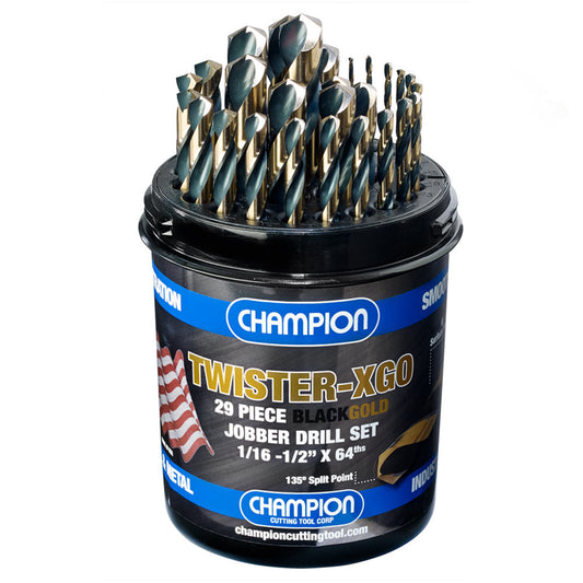 Twister XGO 29 Piece Drill Set for Comprehensive Drilling Solutions