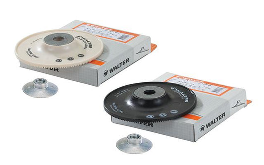 6 In. X 5/8in.-11 In. Grade: Black, Turbo Backing Pads