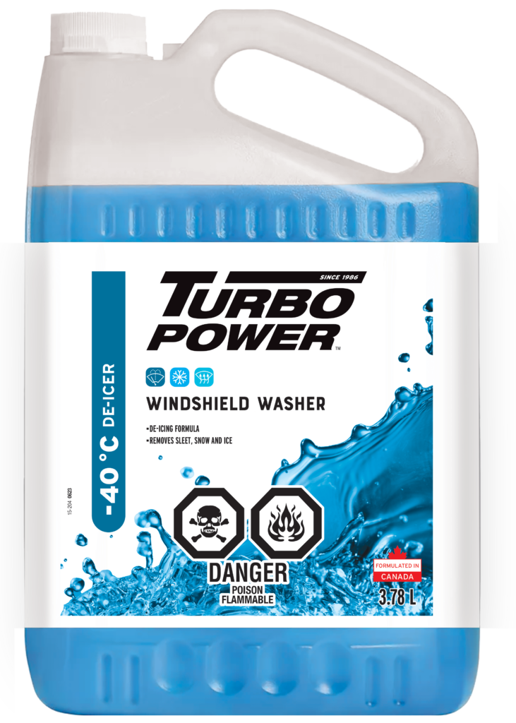 Turbo power windshield washer -40°c,  3,78L