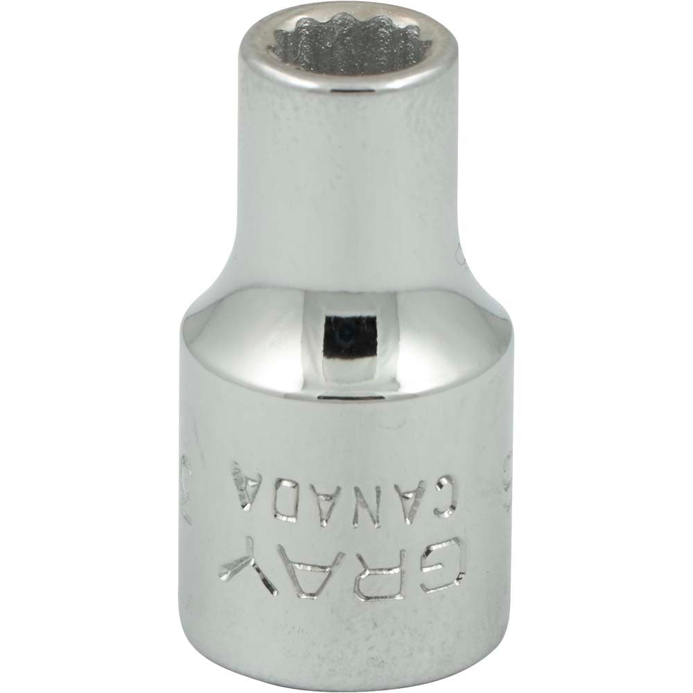 Socket - 3/16" x 1/4" Drive, 12-Point