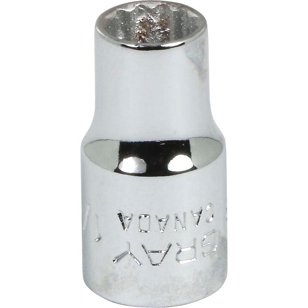 Socket - 1/4" x 1/4" Drive, 12-Point