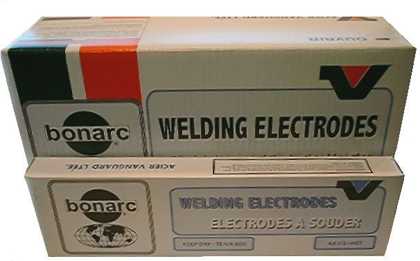 Bonarc Electrode, Mild Steel, E7018-1, 3.2mm (1/8"), 4.5kg