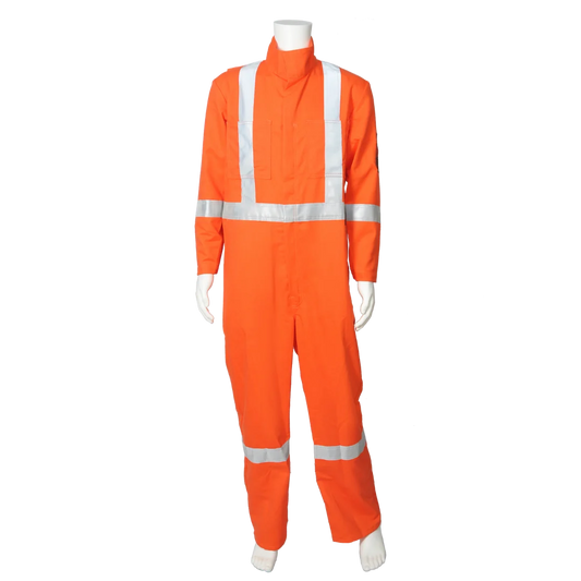 Combinaison de Mineur Firewall FR® Miner 49er, Orange, 88% Coton / 12% Nylon, XL