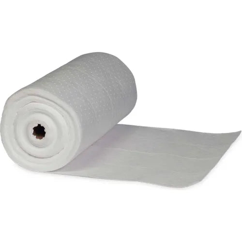Tampon absorbant, huile uniquement/hydrocarbures, polypropylène, 30" x 150"