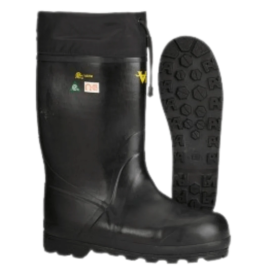 Viking® Arctic Extreme Boots, Black, Rubber, 8M