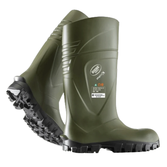 Bekina® StepliteX Safety Fishing and Food Processing Boots, Dark Green, Size 10M