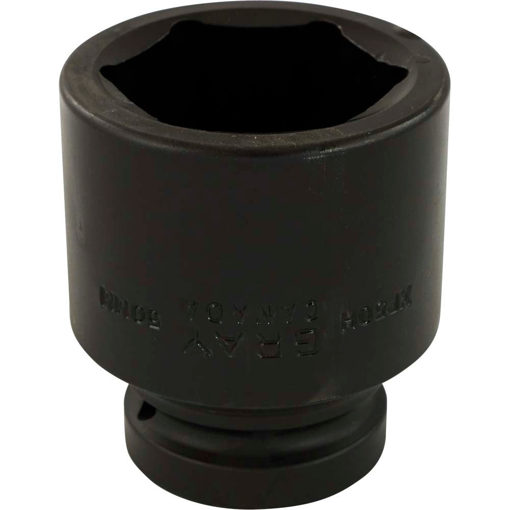 Impact Socket 1" Drive - 50mm Hex, 6-Point