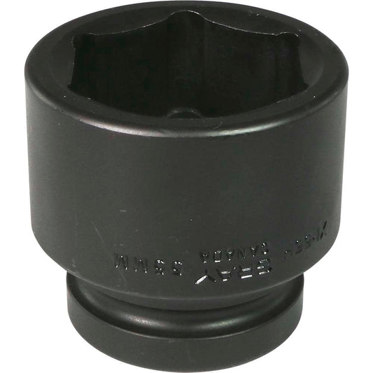 Impact Socket 1" Drive - 55mm Hex, 6-Point