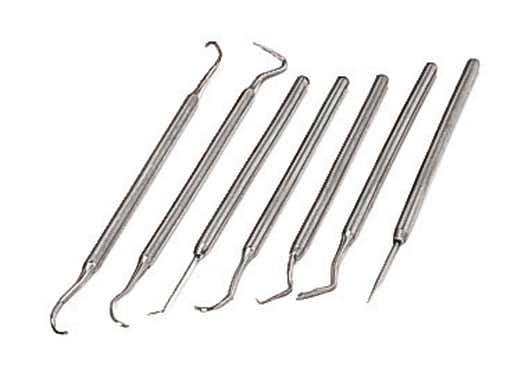 Ensemble de 7 pièces pour scribe/pic
