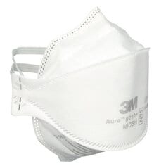 Masque respiratoire anti-particules 3M™ Aura™ 9210+/37192, N95