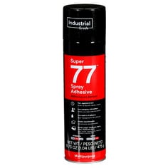 3M™ Super 77™ Multipurpose Spray Adhesive, 24 oz. (709.8 ml), 12/cs