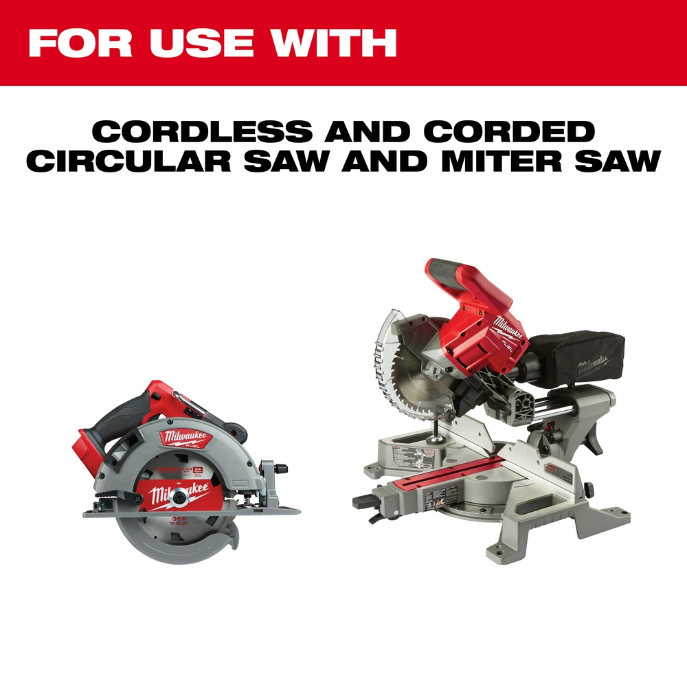 Framing Circular Saw Blade 7-1/4in 24T 25-Pack