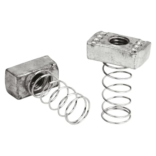 Spring Nut 3/8" EG Steel