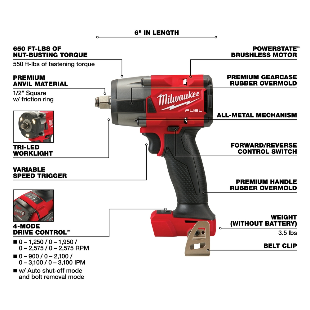 M18 FUEL™ 7-Tool Combo Kit