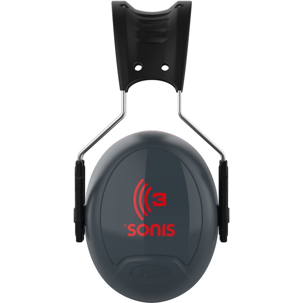 Passive Ear Muff With Adjustable Headband NRR 31 Dark Gray OS