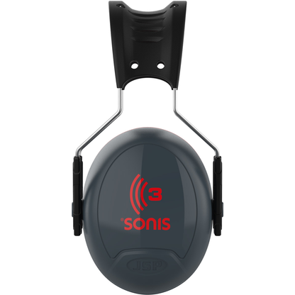 Passive Ear Muff With Adjustable Headband NRR 31 Dark Gray OS