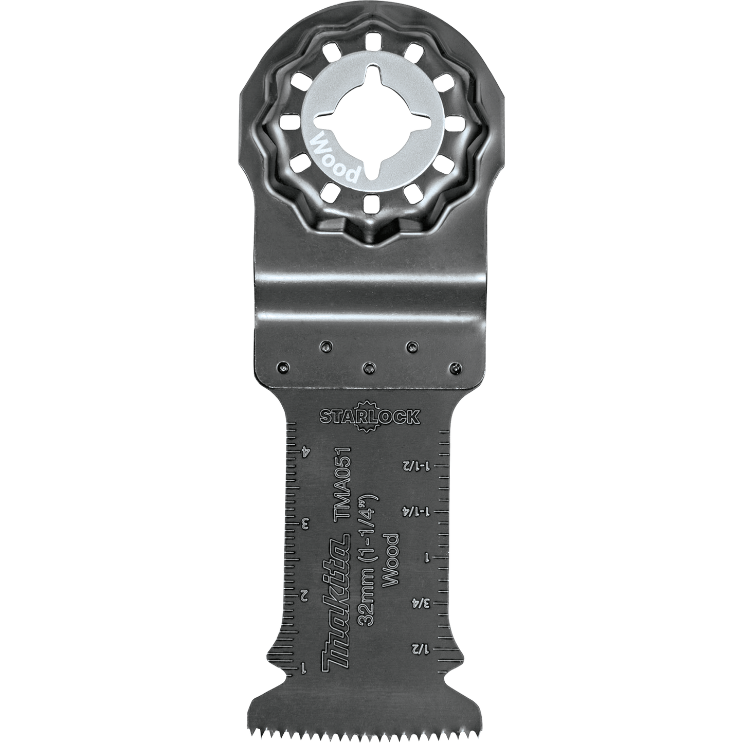 Makita B-67066 Starlock® 1-1/4" High Carbon Steel Curved Plunge Cut Blade