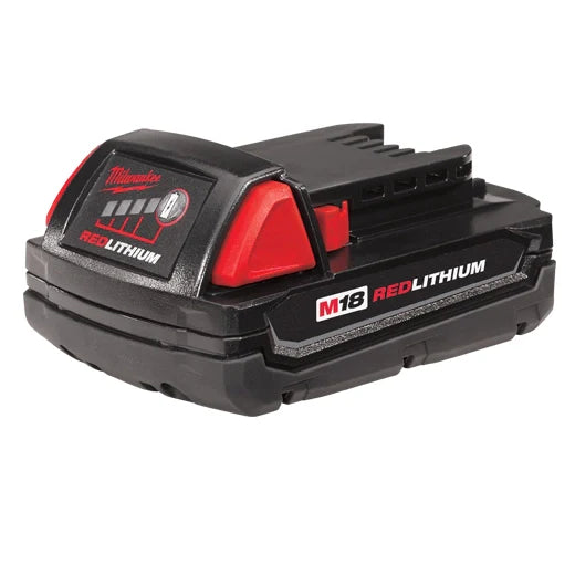 Milwaukee 18v Compact 1.5ah Battery, Global Version