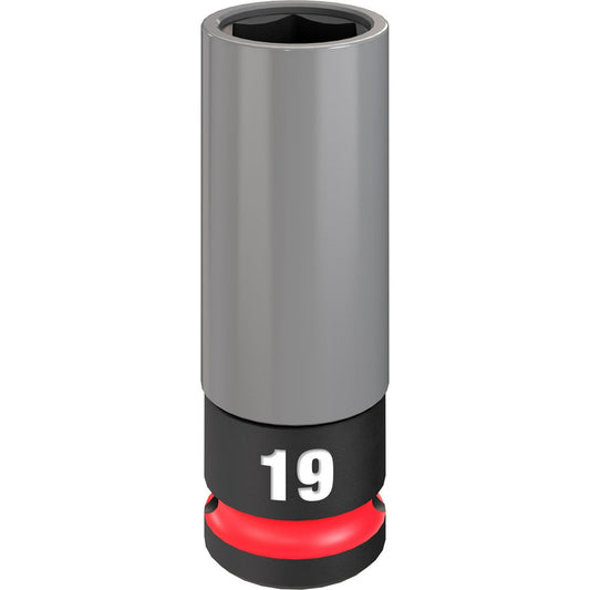 Shockwave Impact Duty™ 1/2 Drive 19mm Metric Lug Nut Wheel Socket