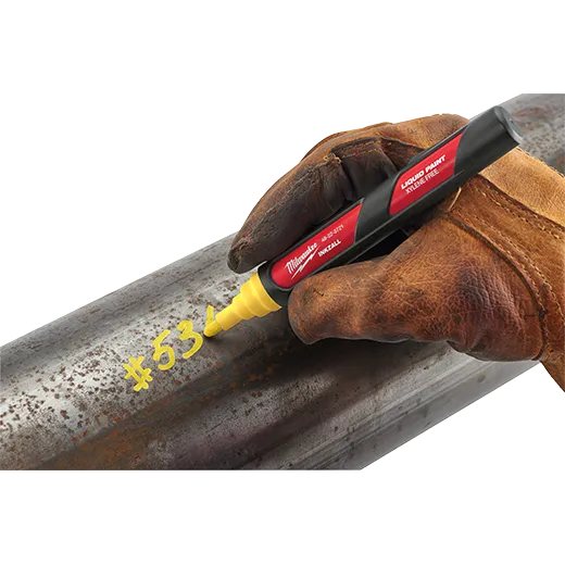 Marqueur à peinture liquide jaune INKZALL®