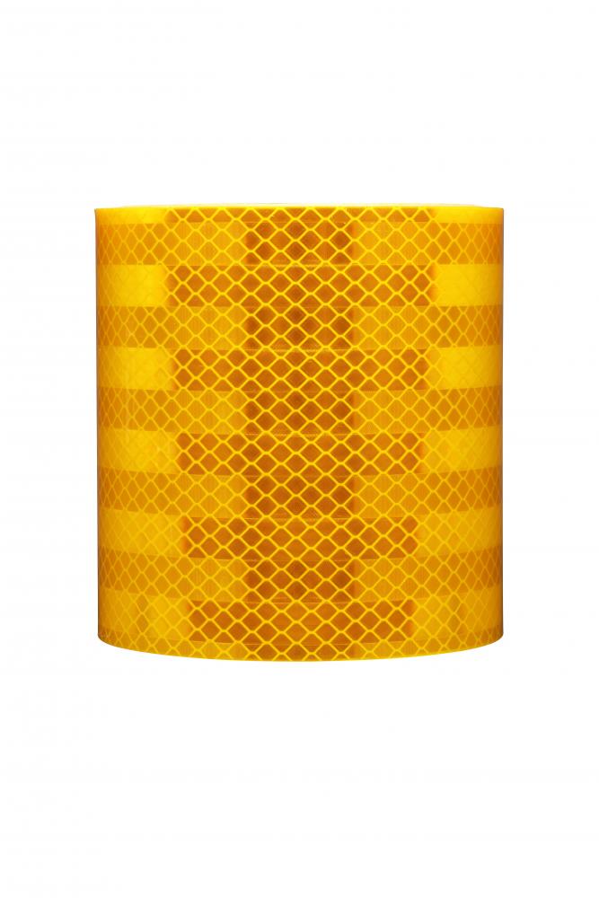3M™ Diamond Grade™ Rail Car Markings, 983-71 FRA, kiss-cut (4 in x 18 in), yellow, 4 in x 50 yd